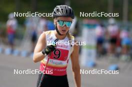 18.07.2024, Madona, Latvia (LAT): Lina Brzina (LAT) - FIS Rollerski World Cup, team sprint, Madona (LAT). www.nordicfocus.com. © Koksarovs/NordicFocus. Every downloaded picture is fee-liable.