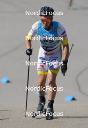 18.07.2024, Madona, Latvia (LAT): Simon Karlsson (SWE) - FIS Rollerski World Cup, team sprint, Madona (LAT). www.nordicfocus.com. © Koksarovs/NordicFocus. Every downloaded picture is fee-liable.