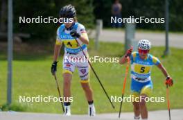 18.07.2024, Madona, Latvia (LAT): Ella Semolsson (SWE)- FIS Rollerski World Cup, team sprint, Madona (LAT). www.nordicfocus.com. © Koksarovs/NordicFocus. Every downloaded picture is fee-liable.