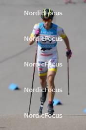 18.07.2024, Madona, Latvia (LAT): Linn Soemskar (SWE) - FIS Rollerski World Cup, team sprint, Madona (LAT). www.nordicfocus.com. © Koksarovs/NordicFocus. Every downloaded picture is fee-liable.