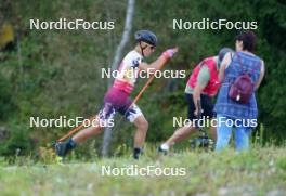 18.07.2024, Madona, Latvia (LAT): Davis Kalnins (LAT) - FIS Rollerski World Cup, team sprint, Madona (LAT). www.nordicfocus.com. © Koksarovs/NordicFocus. Every downloaded picture is fee-liable.