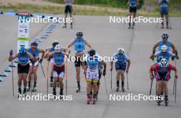 18.07.2024, Madona, Latvia (LAT): Erik Fransson (SWE) - FIS Rollerski World Cup, team sprint, Madona (LAT). www.nordicfocus.com. © Koksarovs/NordicFocus. Every downloaded picture is fee-liable.