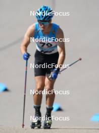 18.07.2024, Madona, Latvia (LAT): Almas Karimov (KAZ) - FIS Rollerski World Cup, team sprint, Madona (LAT). www.nordicfocus.com. © Koksarovs/NordicFocus. Every downloaded picture is fee-liable.