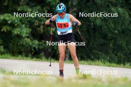 18.07.2024, Madona, Latvia (LAT): Katya Galstyan (ARM) - FIS Rollerski World Cup, team sprint, Madona (LAT). www.nordicfocus.com. © Koksarovs/NordicFocus. Every downloaded picture is fee-liable.