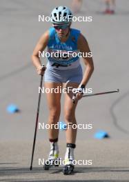 18.07.2024, Madona, Latvia (LAT): Teiloora Ojaste (EST) - FIS Rollerski World Cup, team sprint, Madona (LAT). www.nordicfocus.com. © Koksarovs/NordicFocus. Every downloaded picture is fee-liable.