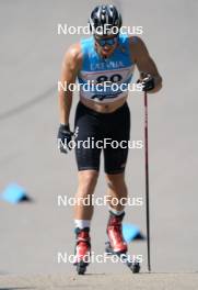 18.07.2024, Madona, Latvia (LAT): Modestas Vaiciulis (LTU) - FIS Rollerski World Cup, team sprint, Madona (LAT). www.nordicfocus.com. © Koksarovs/NordicFocus. Every downloaded picture is fee-liable.