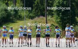 18.07.2024, Madona, Latvia (LAT):  - FIS Rollerski World Cup, team sprint, Madona (LAT). www.nordicfocus.com. © Koksarovs/NordicFocus. Every downloaded picture is fee-liable.