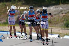 18.07.2024, Madona, Latvia (LAT): Ebba Stenman (SWE) - FIS Rollerski World Cup, team sprint, Madona (LAT). www.nordicfocus.com. © Koksarovs/NordicFocus. Every downloaded picture is fee-liable.