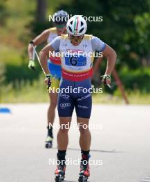 18.07.2024, Madona, Latvia (LAT): Stefano Epis (ITA) - FIS Rollerski World Cup, team sprint, Madona (LAT). www.nordicfocus.com. © Koksarovs/NordicFocus. Every downloaded picture is fee-liable.