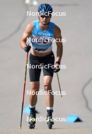 18.07.2024, Madona, Latvia (LAT): Andriy Dotsenko (UKR) - FIS Rollerski World Cup, team sprint, Madona (LAT). www.nordicfocus.com. © Koksarovs/NordicFocus. Every downloaded picture is fee-liable.