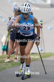 18.07.2024, Madona, Latvia (LAT): Teesi Tuul (EST) - FIS Rollerski World Cup, team sprint, Madona (LAT). www.nordicfocus.com. © Koksarovs/NordicFocus. Every downloaded picture is fee-liable.