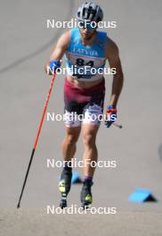 18.07.2024, Madona, Latvia (LAT): Raimo Vigants (LAT) - FIS Rollerski World Cup, team sprint, Madona (LAT). www.nordicfocus.com. © Koksarovs/NordicFocus. Every downloaded picture is fee-liable.