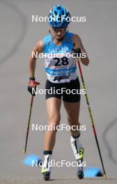 18.07.2024, Madona, Latvia (LAT): Anastasiia Nikon (UKR) - FIS Rollerski World Cup, team sprint, Madona (LAT). www.nordicfocus.com. © Koksarovs/NordicFocus. Every downloaded picture is fee-liable.