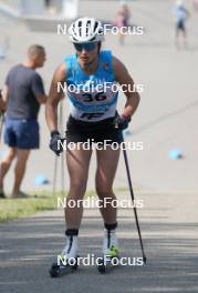 18.07.2024, Madona, Latvia (LAT): Anna Melnik (KAZ) - FIS Rollerski World Cup, team sprint, Madona (LAT). www.nordicfocus.com. © Koksarovs/NordicFocus. Every downloaded picture is fee-liable.