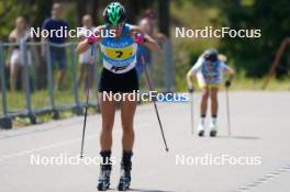 18.07.2024, Madona, Latvia (LAT): Keidy Kaasiku (EST) - FIS Rollerski World Cup, team sprint, Madona (LAT). www.nordicfocus.com. © Koksarovs/NordicFocus. Every downloaded picture is fee-liable.