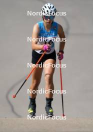 18.07.2024, Madona, Latvia (LAT): Lasma Marta Bekere (LAT) - FIS Rollerski World Cup, team sprint, Madona (LAT). www.nordicfocus.com. © Koksarovs/NordicFocus. Every downloaded picture is fee-liable.