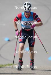 18.07.2024, Madona, Latvia (LAT): Andreas Bergsland (NOR) - FIS Rollerski World Cup, team sprint, Madona (LAT). www.nordicfocus.com. © Koksarovs/NordicFocus. Every downloaded picture is fee-liable.