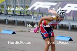 18.07.2024, Madona, Latvia (LAT): Aase Stroem (NOR) - FIS Rollerski World Cup, team sprint, Madona (LAT). www.nordicfocus.com. © Koksarovs/NordicFocus. Every downloaded picture is fee-liable.