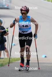 18.07.2024, Madona, Latvia (LAT): Roza Simonyan (ARM) - FIS Rollerski World Cup, team sprint, Madona (LAT). www.nordicfocus.com. © Koksarovs/NordicFocus. Every downloaded picture is fee-liable.