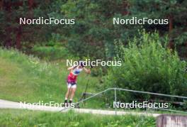 18.07.2024, Madona, Latvia (LAT): Jekabs Skolnieks (LAT) - FIS Rollerski World Cup, team sprint, Madona (LAT). www.nordicfocus.com. © Koksarovs/NordicFocus. Every downloaded picture is fee-liable.