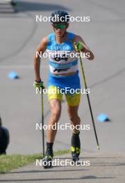 18.07.2024, Madona, Latvia (LAT): Stanislav Pilat (UKR) - FIS Rollerski World Cup, team sprint, Madona (LAT). www.nordicfocus.com. © Koksarovs/NordicFocus. Every downloaded picture is fee-liable.