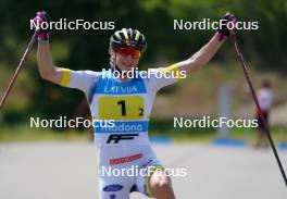 18.07.2024, Madona, Latvia (LAT): Linn Soemskar (SWE) - FIS Rollerski World Cup, team sprint, Madona (LAT). www.nordicfocus.com. © Koksarovs/NordicFocus. Every downloaded picture is fee-liable.