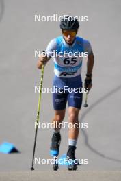 18.07.2024, Madona, Latvia (LAT): Francesco Chiaradia (ITA) - FIS Rollerski World Cup, team sprint, Madona (LAT). www.nordicfocus.com. © Koksarovs/NordicFocus. Every downloaded picture is fee-liable.