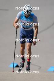 18.07.2024, Madona, Latvia (LAT): Matteo Tanel (ITA) - FIS Rollerski World Cup, team sprint, Madona (LAT). www.nordicfocus.com. © Koksarovs/NordicFocus. Every downloaded picture is fee-liable.