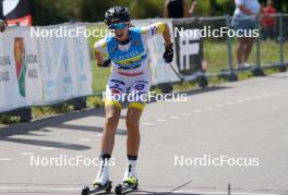 18.07.2024, Madona, Latvia (LAT): Ella Selmosson (SWE)  - FIS Rollerski World Cup, team sprint, Madona (LAT). www.nordicfocus.com. © Koksarovs/NordicFocus. Every downloaded picture is fee-liable.