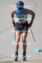 18.07.2024, Madona, Latvia (LAT): Karl Sebastian Dremljuga (EST) - FIS Rollerski World Cup, team sprint, Madona (LAT). www.nordicfocus.com. © Koksarovs/NordicFocus. Every downloaded picture is fee-liable.