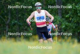 18.07.2024, Madona, Latvia (LAT): Aironas Puras (LTU) - FIS Rollerski World Cup, team sprint, Madona (LAT). www.nordicfocus.com. © Koksarovs/NordicFocus. Every downloaded picture is fee-liable.