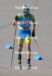 18.07.2024, Madona, Latvia (LAT): Dmytro Romanchenko (UKR) - FIS Rollerski World Cup, team sprint, Madona (LAT). www.nordicfocus.com. © Koksarovs/NordicFocus. Every downloaded picture is fee-liable.