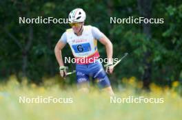 18.07.2024, Madona, Latvia (LAT): Stefano Epis (ITA) - FIS Rollerski World Cup, team sprint, Madona (LAT). www.nordicfocus.com. © Koksarovs/NordicFocus. Every downloaded picture is fee-liable.