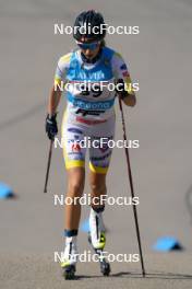 18.07.2024, Madona, Latvia (LAT): Ella Selmosson (SWE) - FIS Rollerski World Cup, team sprint, Madona (LAT). www.nordicfocus.com. © Koksarovs/NordicFocus. Every downloaded picture is fee-liable.