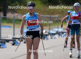 18.07.2024, Madona, Latvia (LAT): Ieva Dajnyte (LTU) - FIS Rollerski World Cup, team sprint, Madona (LAT). www.nordicfocus.com. © Koksarovs/NordicFocus. Every downloaded picture is fee-liable.