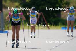 18.07.2024, Madona, Latvia (LAT): Keidy Kaasiku (EST) - FIS Rollerski World Cup, team sprint, Madona (LAT). www.nordicfocus.com. © Koksarovs/NordicFocus. Every downloaded picture is fee-liable.