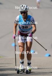 18.07.2024, Madona, Latvia (LAT): Kitija Auzina (LAT) - FIS Rollerski World Cup, team sprint, Madona (LAT). www.nordicfocus.com. © Koksarovs/NordicFocus. Every downloaded picture is fee-liable.