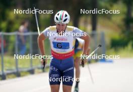 18.07.2024, Madona, Latvia (LAT): Stefano Epis (ITA) - FIS Rollerski World Cup, team sprint, Madona (LAT). www.nordicfocus.com. © Koksarovs/NordicFocus. Every downloaded picture is fee-liable.