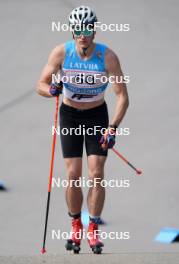 18.07.2024, Madona, Latvia (LAT): Aironas Puras (LTU) - FIS Rollerski World Cup, team sprint, Madona (LAT). www.nordicfocus.com. © Koksarovs/NordicFocus. Every downloaded picture is fee-liable.