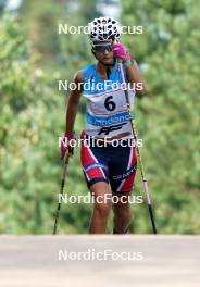 18.07.2024, Madona, Latvia (LAT): Aase Stroem (NOR) - FIS Rollerski World Cup, team sprint, Madona (LAT). www.nordicfocus.com. © Koksarovs/NordicFocus. Every downloaded picture is fee-liable.