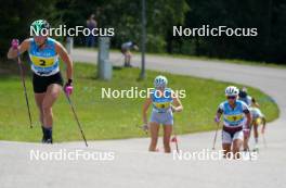 18.07.2024, Madona, Latvia (LAT): Keidy Kaasiku (EST) - FIS Rollerski World Cup, team sprint, Madona (LAT). www.nordicfocus.com. © Koksarovs/NordicFocus. Every downloaded picture is fee-liable.