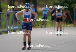 18.07.2024, Madona, Latvia (LAT): Anna Maria Ghiddi (ITA) - FIS Rollerski World Cup, team sprint, Madona (LAT). www.nordicfocus.com. © Koksarovs/NordicFocus. Every downloaded picture is fee-liable.