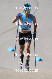 18.07.2024, Madona, Latvia (LAT): Assylkhan Bakytov (KAZ) - FIS Rollerski World Cup, team sprint, Madona (LAT). www.nordicfocus.com. © Koksarovs/NordicFocus. Every downloaded picture is fee-liable.