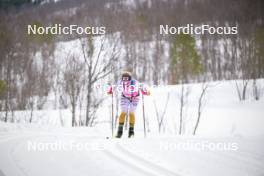 07.04.2024, Bardufoss-Finnsnes, Norway (NOR): Thomas Oedegaarden (NOR) - Ski Classics Summit 2 Senja, Bardufoss-Finnsnes (NOR). www.nordicfocus.com. © Reichert/NordicFocus. Every downloaded picture is fee-liable.