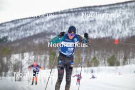 07.04.2024, Bardufoss-Finnsnes, Norway (NOR): Magnus Vesterheim (NOR) - Ski Classics Summit 2 Senja, Bardufoss-Finnsnes (NOR). www.nordicfocus.com. © Reichert/NordicFocus. Every downloaded picture is fee-liable.