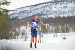 07.04.2024, Bardufoss-Finnsnes, Norway (NOR): Petter Stakston (NOR) - Ski Classics Summit 2 Senja, Bardufoss-Finnsnes (NOR). www.nordicfocus.com. © Reichert/NordicFocus. Every downloaded picture is fee-liable.