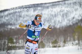 07.04.2024, Bardufoss-Finnsnes, Norway (NOR): Axel Jutterstroem (SWE) - Ski Classics Summit 2 Senja, Bardufoss-Finnsnes (NOR). www.nordicfocus.com. © Reichert/NordicFocus. Every downloaded picture is fee-liable.