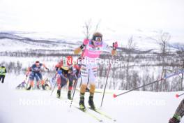 07.04.2024, Bardufoss-Finnsnes, Norway (NOR): Thomas Oedegaarden (NOR) - Ski Classics Summit 2 Senja, Bardufoss-Finnsnes (NOR). www.nordicfocus.com. © Reichert/NordicFocus. Every downloaded picture is fee-liable.