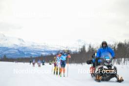 07.04.2024, Bardufoss-Finnsnes, Norway (NOR): Astrid Oeyre Slind (NOR) - Ski Classics Summit 2 Senja, Bardufoss-Finnsnes (NOR). www.nordicfocus.com. © Reichert/NordicFocus. Every downloaded picture is fee-liable.