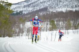 07.04.2024, Bardufoss-Finnsnes, Norway (NOR): Martin Loewstroem Nyenget (NOR) - Ski Classics Summit 2 Senja, Bardufoss-Finnsnes (NOR). www.nordicfocus.com. © Reichert/NordicFocus. Every downloaded picture is fee-liable.